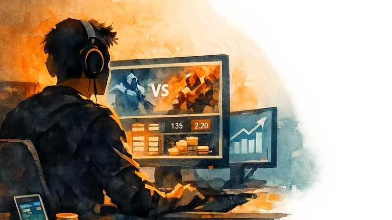 С чего вообще заходить в ставки на киберспорт, чтобы не слить банк на старте