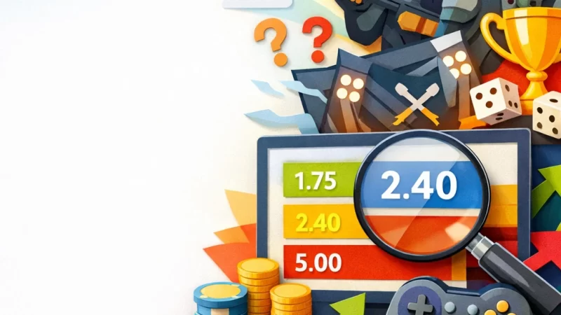 Коэффициенты в киберспорте без магии: как быстро видеть, что закладывает букмекер